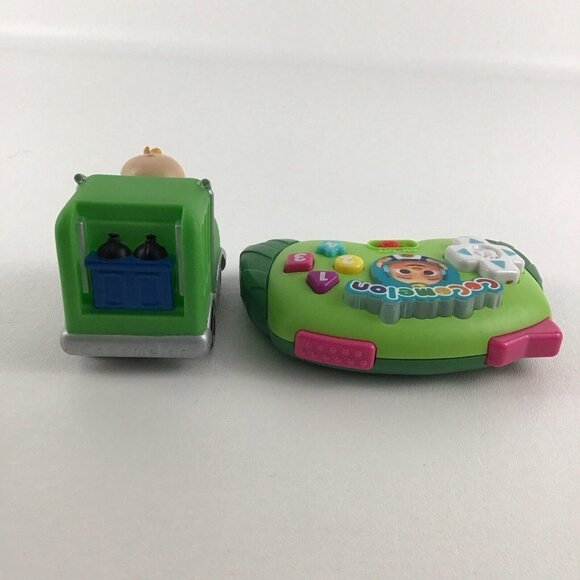 Cocomelon Lots To Learn Game Controller Green Trash Truck Push Vehicle Lot 2020 - Picture 5 of 7